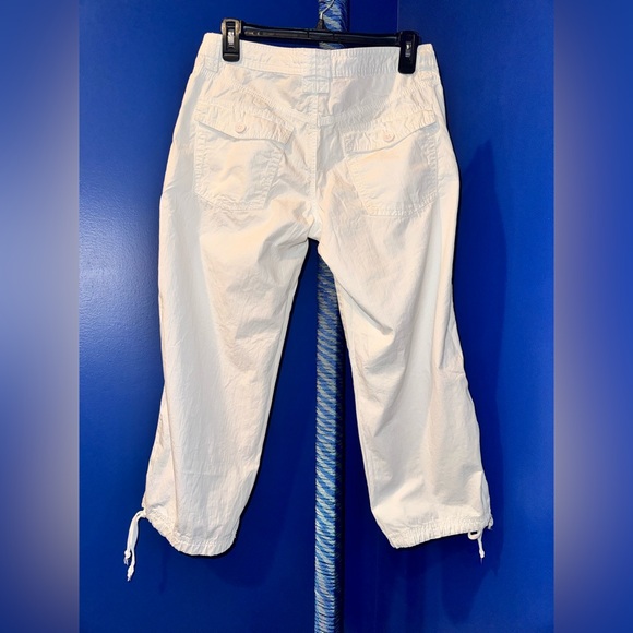 Calvin Klein - Women’s White Cargo Pants Size 6 - Picture 3 of 17